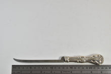 Load image into Gallery viewer, Sterling Silver Ornate Set of 6 Meat Carving Knives