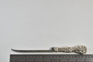 Sterling Silver Ornate Set of 6 Meat Carving Knives
