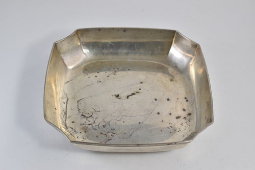 Sterling Silver Tiffany & Co Squared Bowl 17832A 8343