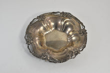 Load image into Gallery viewer, Sterling Silver Elaborate Art Nouveau Floral Bowl