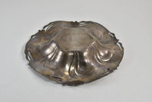 Load image into Gallery viewer, Sterling Silver Elaborate Art Nouveau Floral Bowl