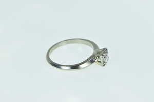 14K 0.15 Ct Diamond Solitaire Promise Engagement Ring White Gold