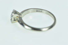 Load image into Gallery viewer, 14K 0.15 Ct Diamond Solitaire Promise Engagement Ring White Gold