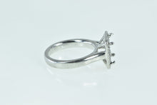 Load image into Gallery viewer, Platinum 7.85mm Princess Diamond Halo Setting Ring