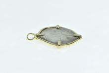 Load image into Gallery viewer, 14K Vintage Spanish Silver Shipwreck Coin Charm/Pendant Yellow Gold