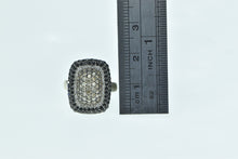 Load image into Gallery viewer, 14K 1.69 Ctw Pave Diamond Encrusted Statement Ring White Gold