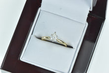 Load image into Gallery viewer, 14K 0.25 Ct Pear Diamond Solitaire Engagement Ring Yellow Gold