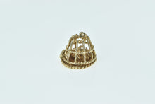 Load image into Gallery viewer, 10K 3D Lobster Trap Fishing Net Crab Charm/Pendant Yellow Gold