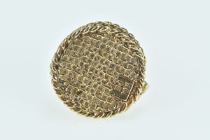 10K 3D Lobster Trap Fishing Net Crab Charm/Pendant Yellow Gold