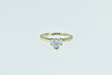 Load image into Gallery viewer, 14K 0.50 Ct Diamond Heart Love Engagement Ring Yellow Gold