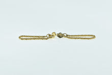 Load image into Gallery viewer, 14K Rope Chain Vintage Dangle Hoop Earrings Yellow Gold