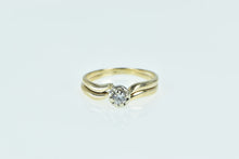 Load image into Gallery viewer, 14K 0.17 Ct Diamond Engagement Bridal Set Ring Yellow Gold