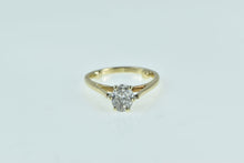 Load image into Gallery viewer, 14K 0.74 Ct Oval Diamond Solitaire Engagement Ring Yellow Gold