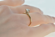 Load image into Gallery viewer, 14K 0.50 Ct Diamond Classic Solitaire Engagement Ring Yellow Gold