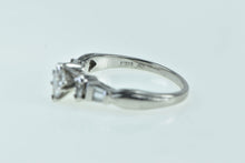 Load image into Gallery viewer, Platinum 0.50 Ctw Marquise Diamond Engagement Ring