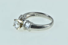 Load image into Gallery viewer, Platinum 0.72 Ctw Diamond Classic Engagement Ring