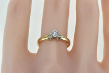 Load image into Gallery viewer, 14K 0.47 Ct Diamond Solitaire Engagement Ring Yellow Gold