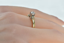 Load image into Gallery viewer, 14K 0.47 Ct Diamond Solitaire Engagement Ring Yellow Gold