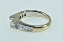 Load image into Gallery viewer, 14K 1.35 Ctw Princess Diamond Engagement Ring White Gold