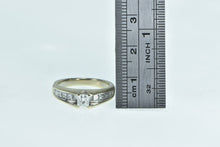 Load image into Gallery viewer, 14K 1.35 Ctw Princess Diamond Engagement Ring White Gold