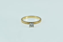 Load image into Gallery viewer, 14K 0.27 Ct Diamond Solitaire Classic Engagement Ring Yellow Gold