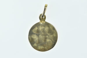 14K Gemini Twins Astrology Zodiac Star Sign Charm/Pendant Yellow Gold