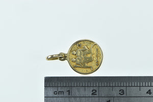 14K Gemini Twins Astrology Zodiac Star Sign Charm/Pendant Yellow Gold