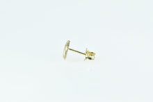 Load image into Gallery viewer, 14K Jumping Dolphin Ocean Animal Single Stud Earring Yellow Gold