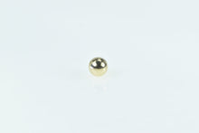 Load image into Gallery viewer, 14K 5.9mm Vintage Ball Single Classic Round Stud Earring Yellow Gold