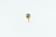 Load image into Gallery viewer, 14K 5.9mm Vintage Ball Single Classic Round Stud Earring Yellow Gold