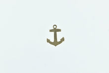 Load image into Gallery viewer, 14K Anchor Faith Hope Symbol Nautical Sailing Charm/Pendant Yellow Gold