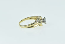 Load image into Gallery viewer, 14K 0.25 Ctw Marquise Diamond Engagement Ring Yellow Gold