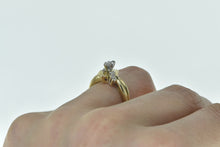 Load image into Gallery viewer, 14K 0.25 Ctw Marquise Diamond Engagement Ring Yellow Gold