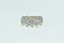 Load image into Gallery viewer, 10K 1.00 Ctw Diamond Vintage Cluster Band Ring Yellow Gold