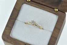 Load image into Gallery viewer, 14K 1918 0.21 Ct Classic Solitaire Engagement Ring Yellow Gold