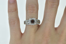 Load image into Gallery viewer, 14K 1.10 Ctw Diamond Princess Engagement Setting Ring White Gold