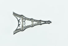 Load image into Gallery viewer, 10K Diamond Encrusted Eiffel Tower Paris France Charm/Pendant White Gold