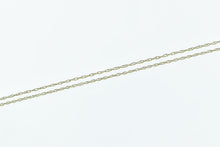 Load image into Gallery viewer, 10K 0.7mm Rolling Chain Twist Link Vintage Necklace 19.25&quot; Yellow Gold