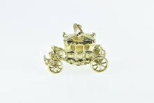 Load image into Gallery viewer, 9K 3D Articulated Carriage Vintage Royalty Charm/Pendant Yellow Gold