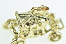 Load image into Gallery viewer, 9K 3D Articulated Carriage Vintage Royalty Charm/Pendant Yellow Gold
