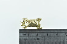Load image into Gallery viewer, 9K 3D Articulated Carriage Vintage Royalty Charm/Pendant Yellow Gold