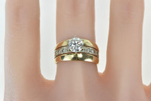 Load image into Gallery viewer, 14K 1.29 Ctw Diamond Vintage Engagement Ring Yellow Gold