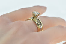 Load image into Gallery viewer, 14K 1.29 Ctw Diamond Vintage Engagement Ring Yellow Gold