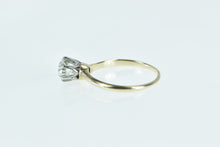 Load image into Gallery viewer, 14K 1940&#39;s 0.82 Ct Diamond Solitaire Engagement Ring Yellow Gold