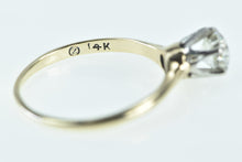 Load image into Gallery viewer, 14K 1940&#39;s 0.82 Ct Diamond Solitaire Engagement Ring Yellow Gold