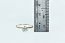 Load image into Gallery viewer, 14K 1940&#39;s 0.82 Ct Diamond Solitaire Engagement Ring Yellow Gold