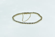 Load image into Gallery viewer, 14K 3.24 Ctw Vintage Diamond Classic Tennis Bracelet 7&quot; Yellow Gold