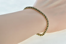 Load image into Gallery viewer, 14K 3.24 Ctw Vintage Diamond Classic Tennis Bracelet 7&quot; Yellow Gold