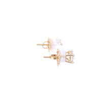 Load image into Gallery viewer, 14K 1.70 Ctw Diamond Solitaire Screw Back Stud Earrings Yellow Gold