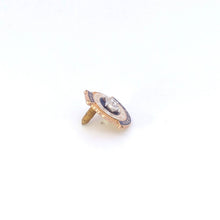 Load image into Gallery viewer, 10K National Exchange Club Enamel Service Pin/Brooch Yellow Gold